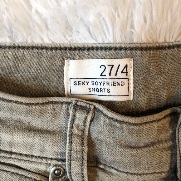 Gap Sexy Boyfriend Gray Shorts - Picture 3 of 3